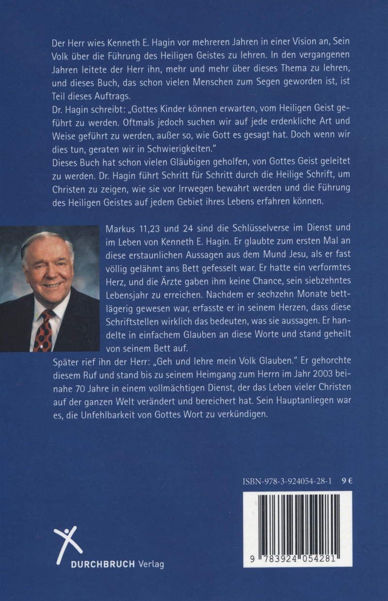 Kenneth E. Hagin: Geführt von Gottes Geist