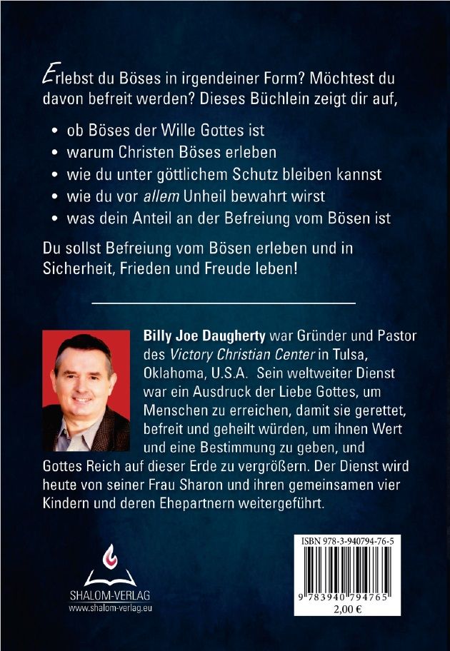 Büchersortiment - Minibücher - Billy Joe Daugherty: Befreit vom Bösen