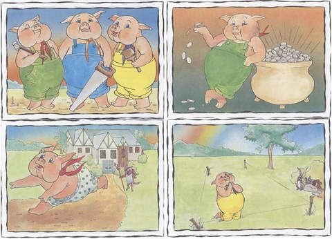 Kinder- & Jugendbücher - Beverly Capps: Die drei kleinen Schweinchen