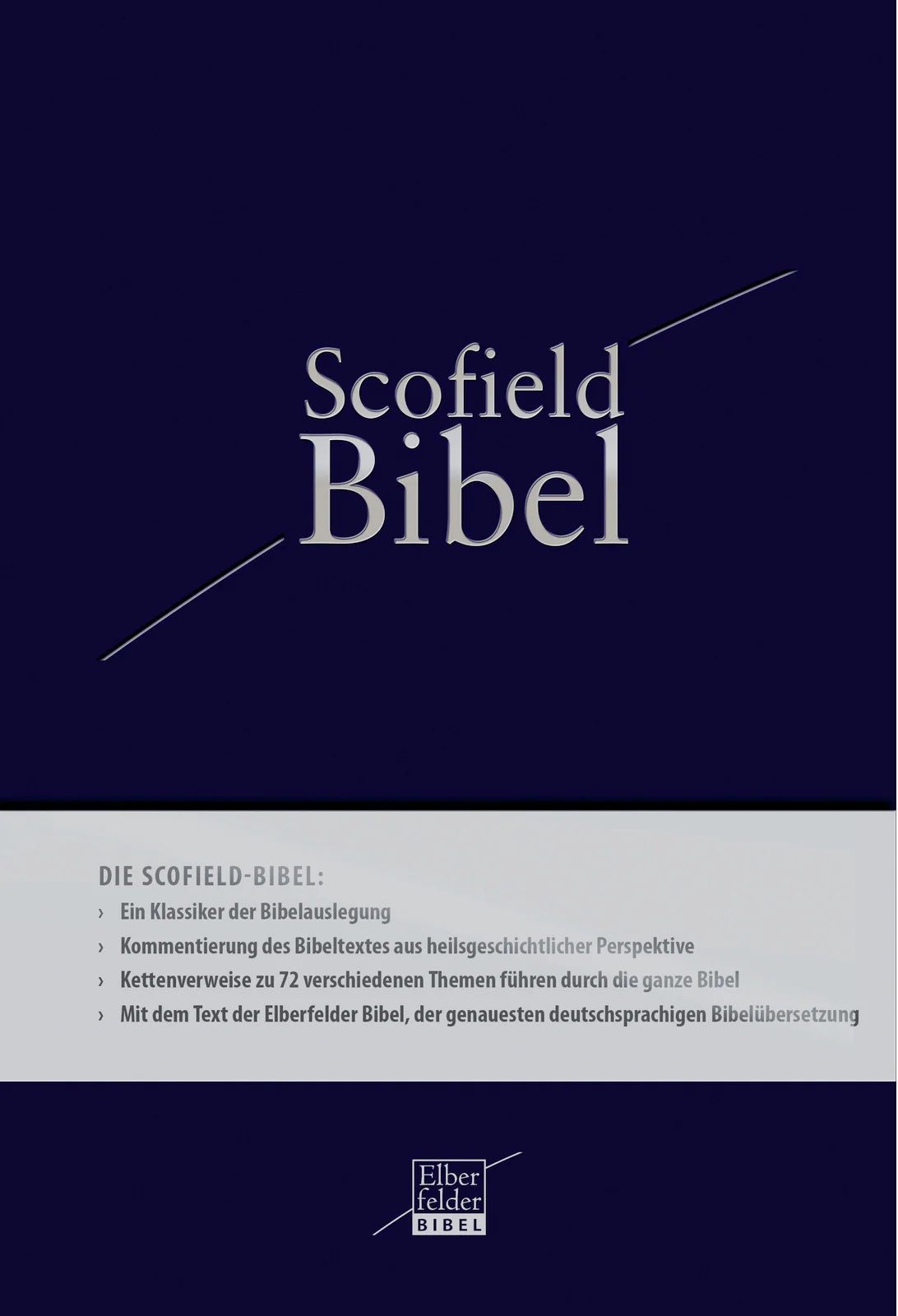 Scofield-Bibel - revidierte Elberfelder - Kunstleder