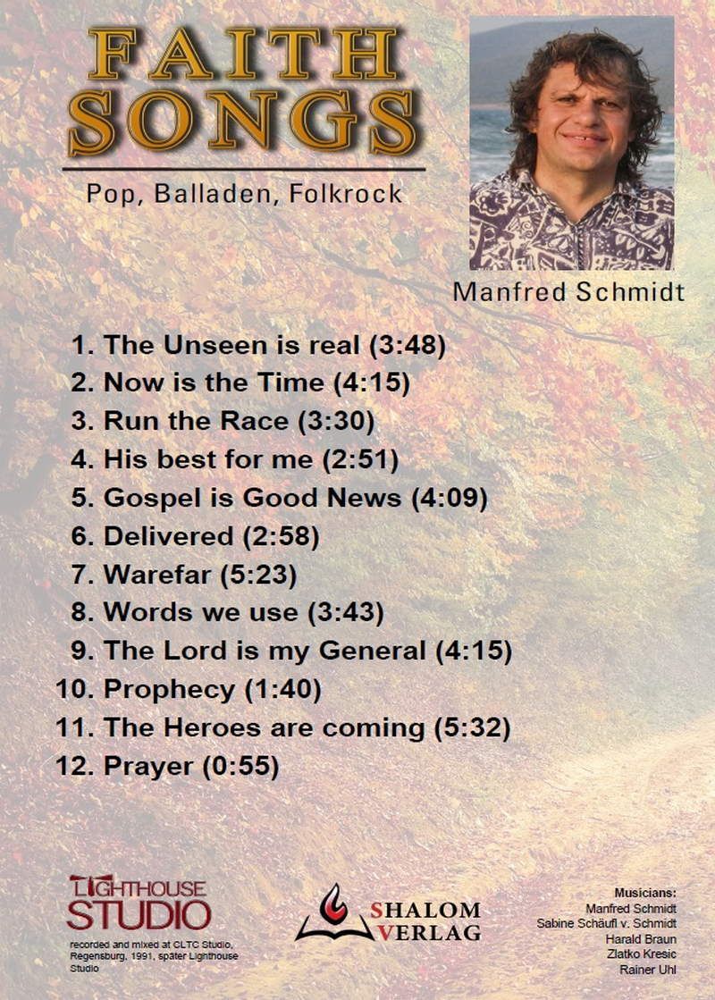 Musik CDs - Manfred Schmidt: Faith Songs (MP3)