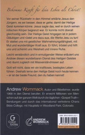 Büchersortiment - Andrew Wommack: 10 Gründe für ein Leben mit dem Heiligen Geist