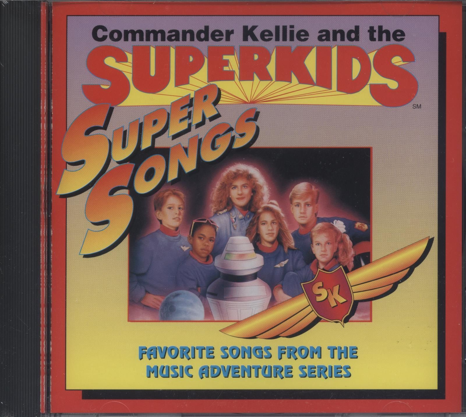 Commander Kellie & the Superkids: Supersongs (CD)