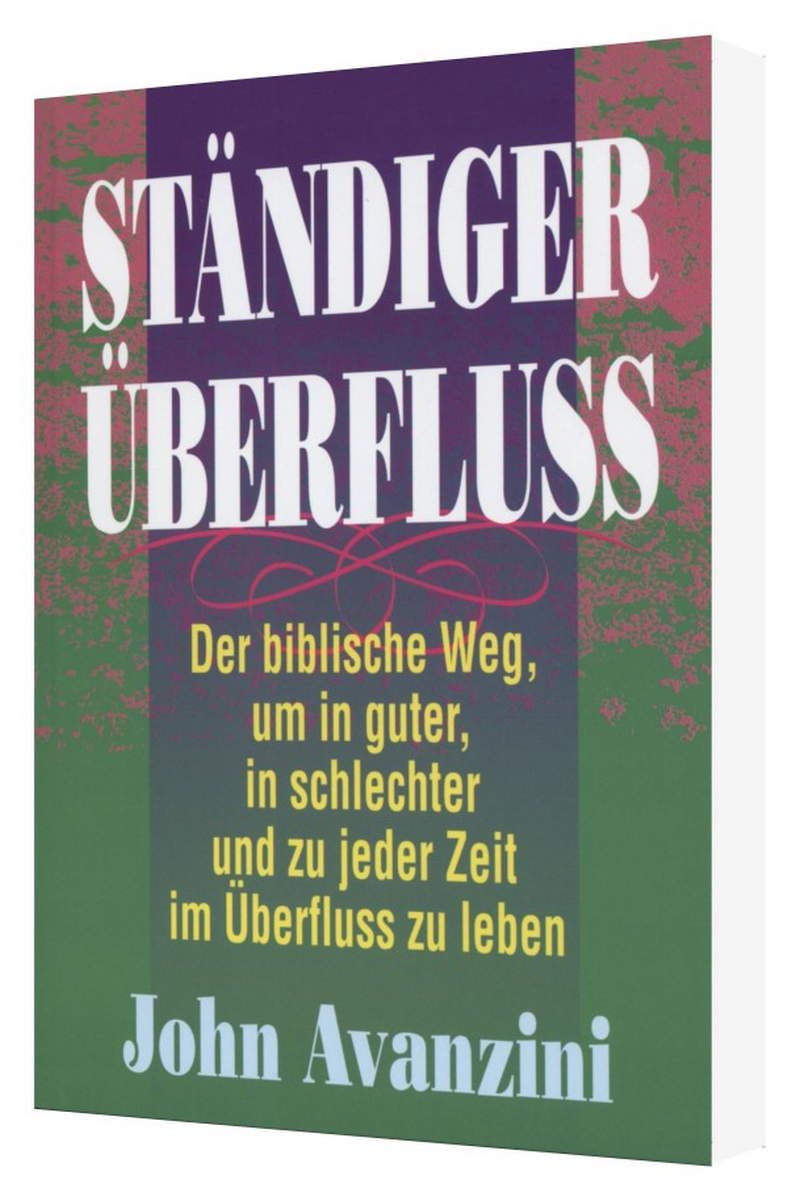 Büchersortiment - John Avanzini: Ständiger Überfluss