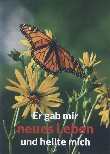 Büchersortiment - Sonderangebote - Traktate - Ekkehard Hornburg: Er gab mir neues Leben und heilte mich (Traktat)