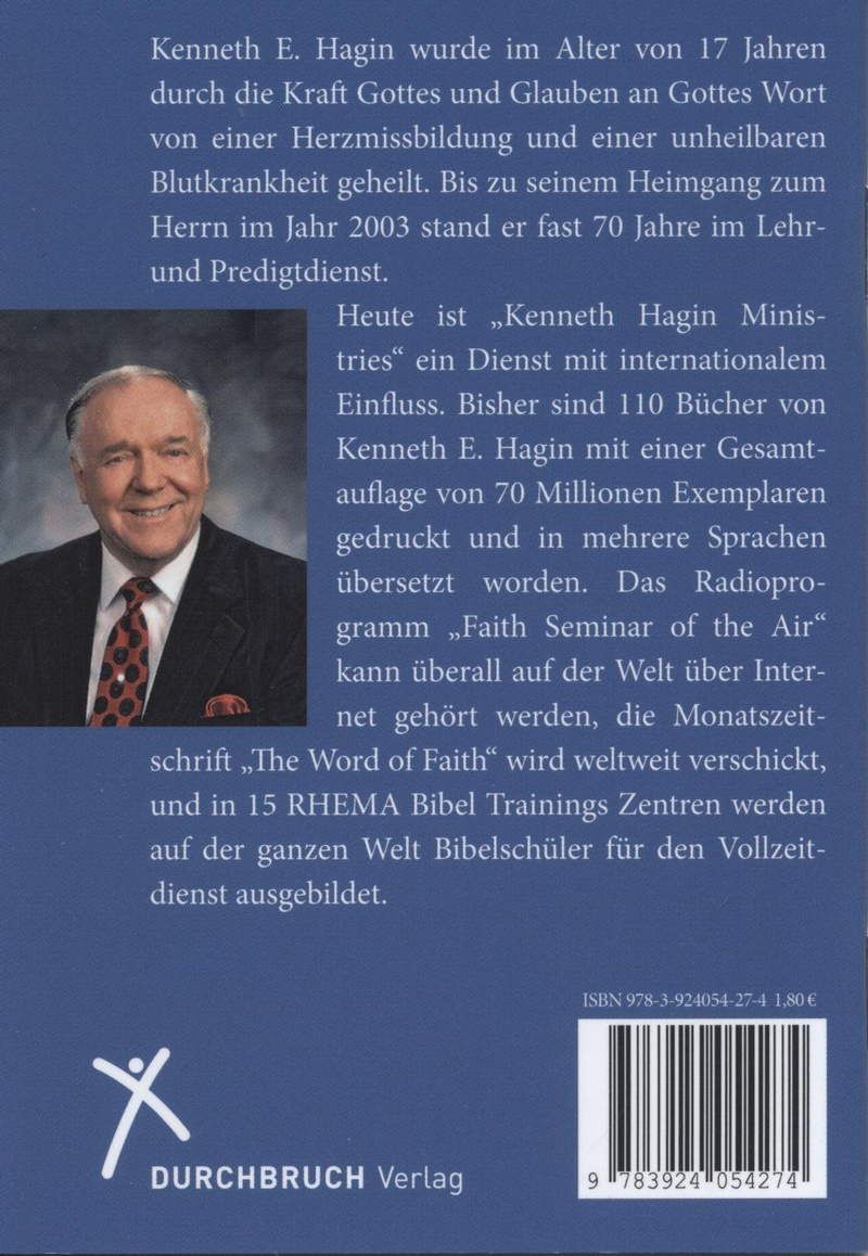 Büchersortiment - Minibücher - Kenneth E. Hagin: Der biblische Weg zur Erfüllung mit dem Heiligen Geist