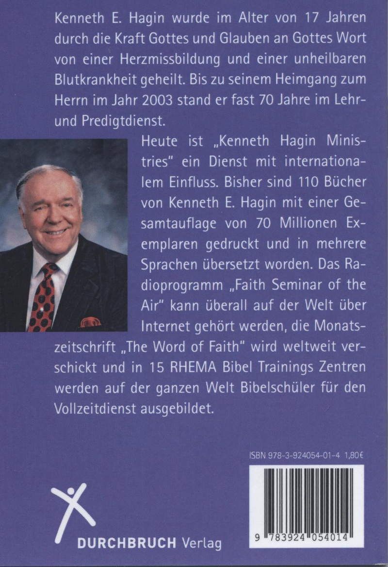 Minibücher - Büchersortiment - Kenneth E. Hagin: Die Neue Geburt