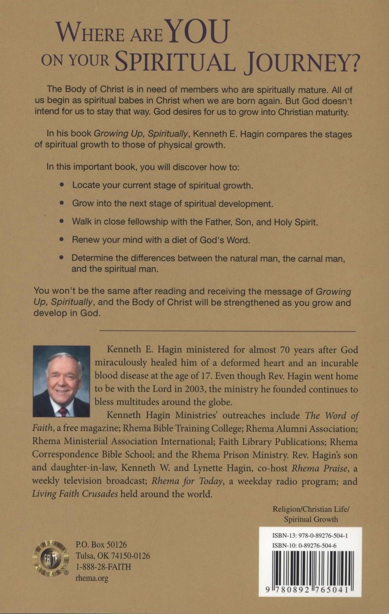 Englische Bücher - Kenneth E. Hagin: Growing up Spiritually