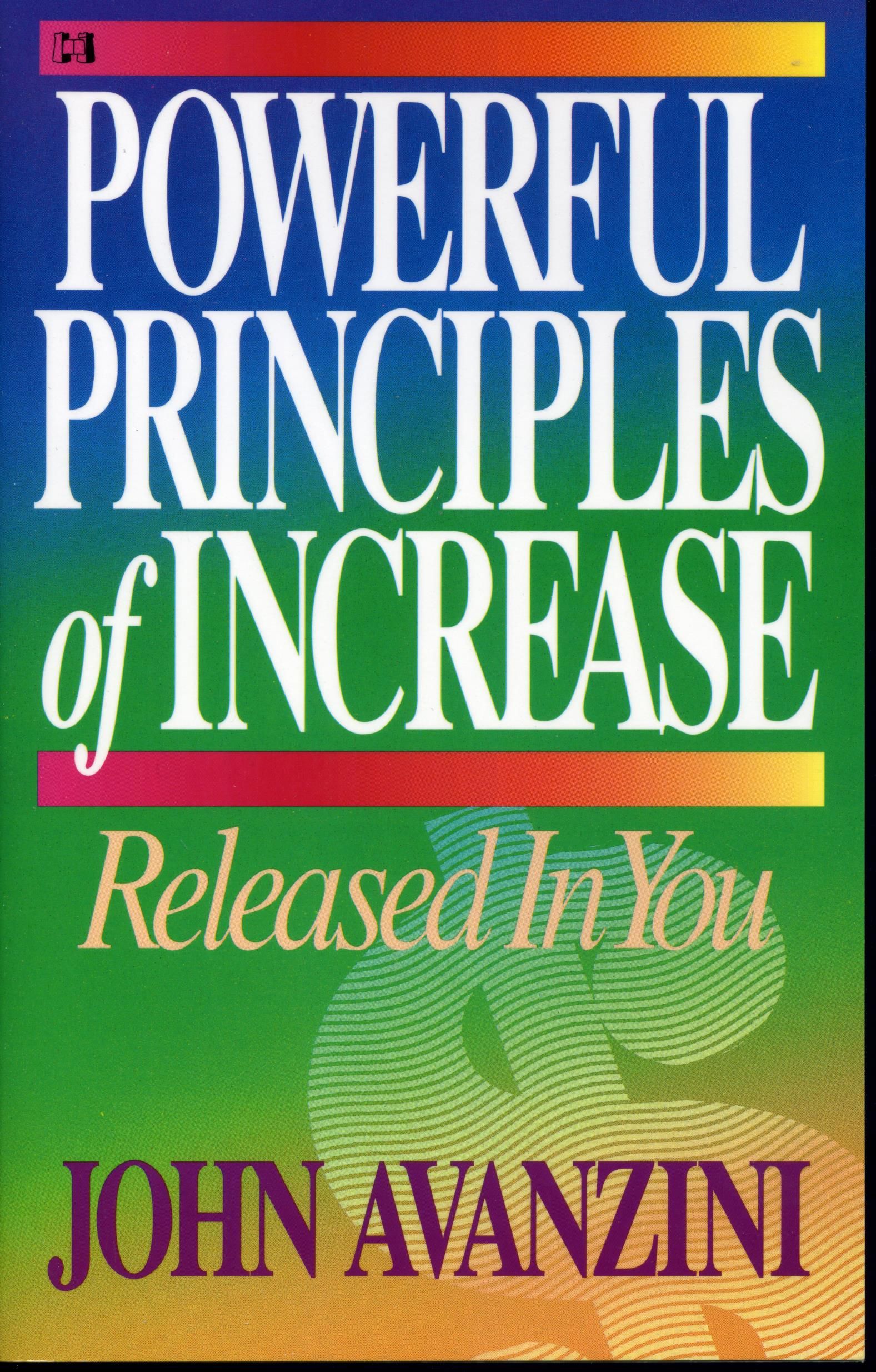 Englische Bücher - John Avanzini: Powerful Principles of Increase