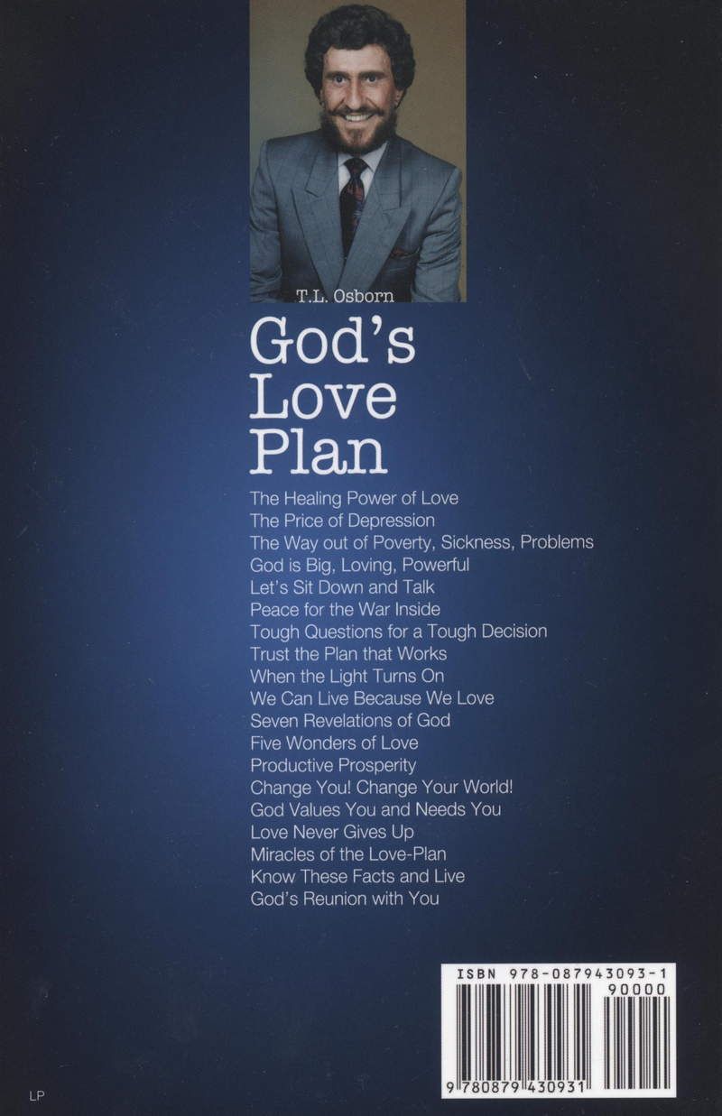 Englische Bücher - T.L. Osborn: God's Love Plan