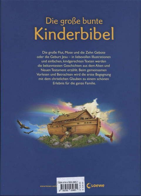 Kinder- & Jugendbücher - Bibeln - Die große bunte Kinderbibel