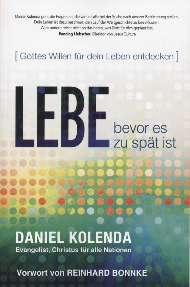 Büchersortiment - Daniel Kolenda: LEBE bevor es zu spät ist