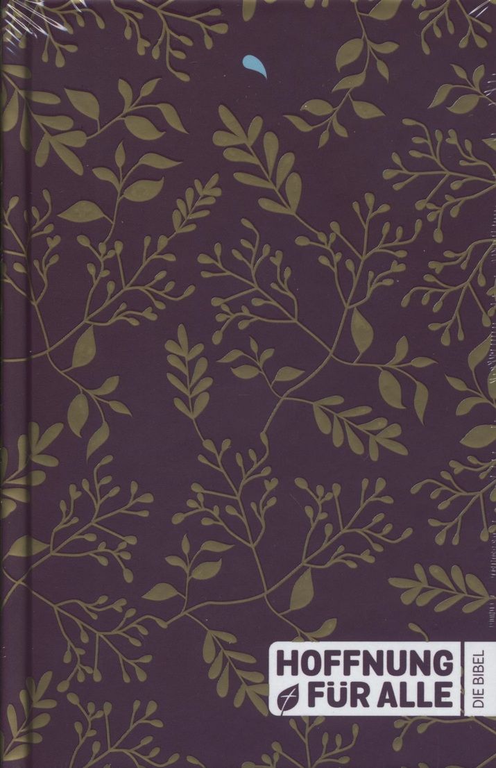 Hoffnung für alle. Die Bibel. - "Golden Leaves / Purple Edition"