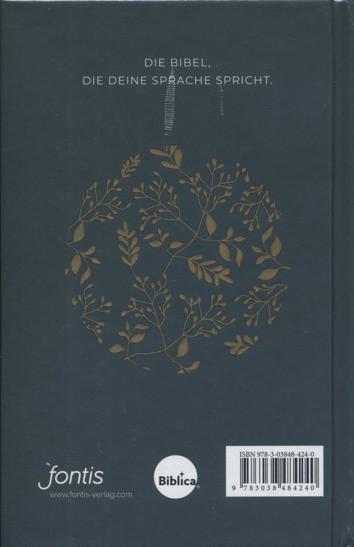 Bibeln - Hoffnung für alle. Die Bibel. - "Golden Leaves / Green Edition"