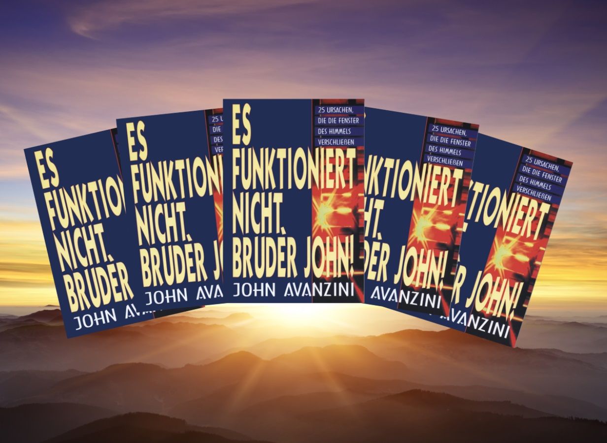 John Avanzini: Es funktioniert nicht, Bruder John! (Rabattangebot 4 Stk + 1 Gratis)