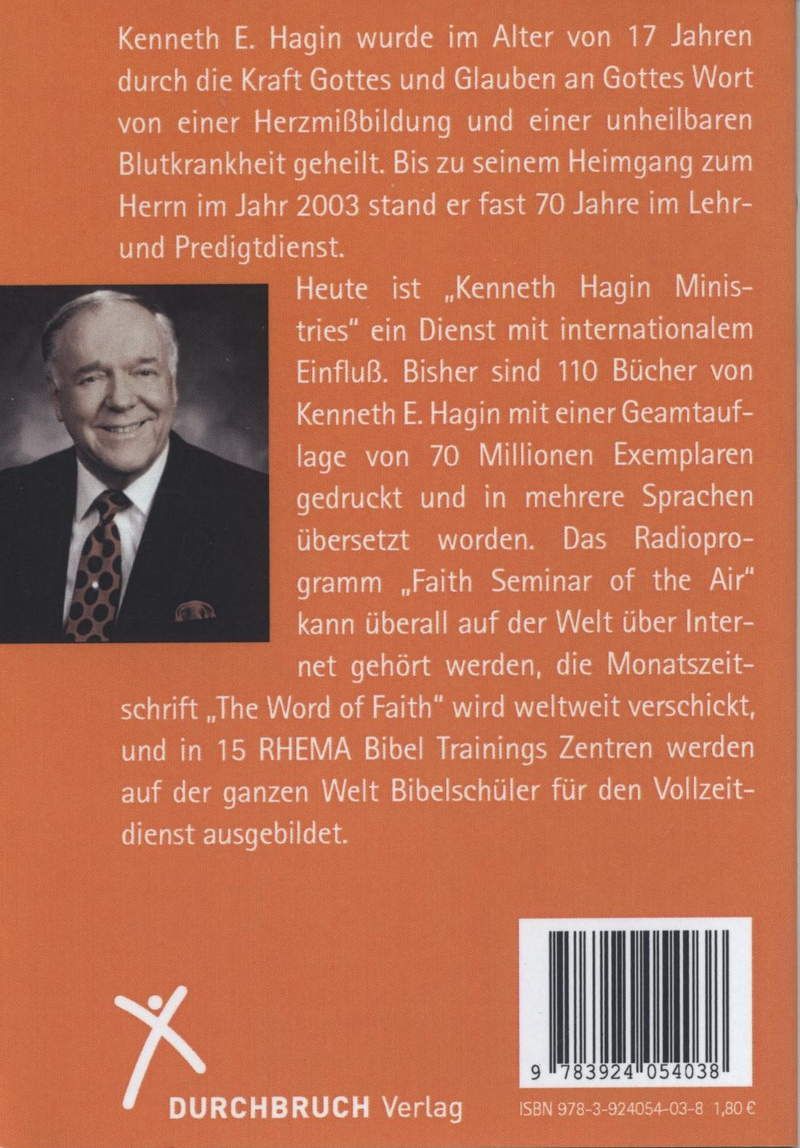 Büchersortiment - Minibücher - Kenneth E. Hagin: Gottes Medizin