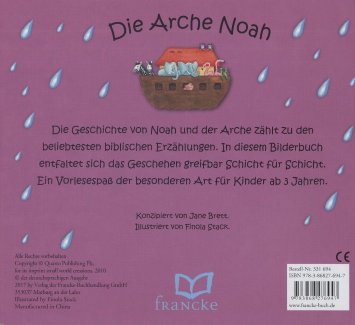 Kinder- & Jugendbücher - Bibeln - Die Arche Noah für kleine Entdecker