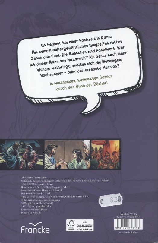 Die Bibel in Comics 1 - Das Leben von Jesus: Die Stillung des Sturms und andere Wunder