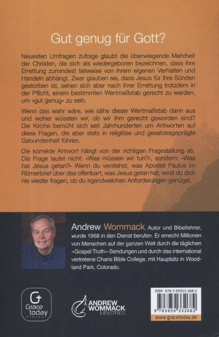 Büchersortiment - Andrew Wommack: Gnade – Die Kraft des Evangeliums