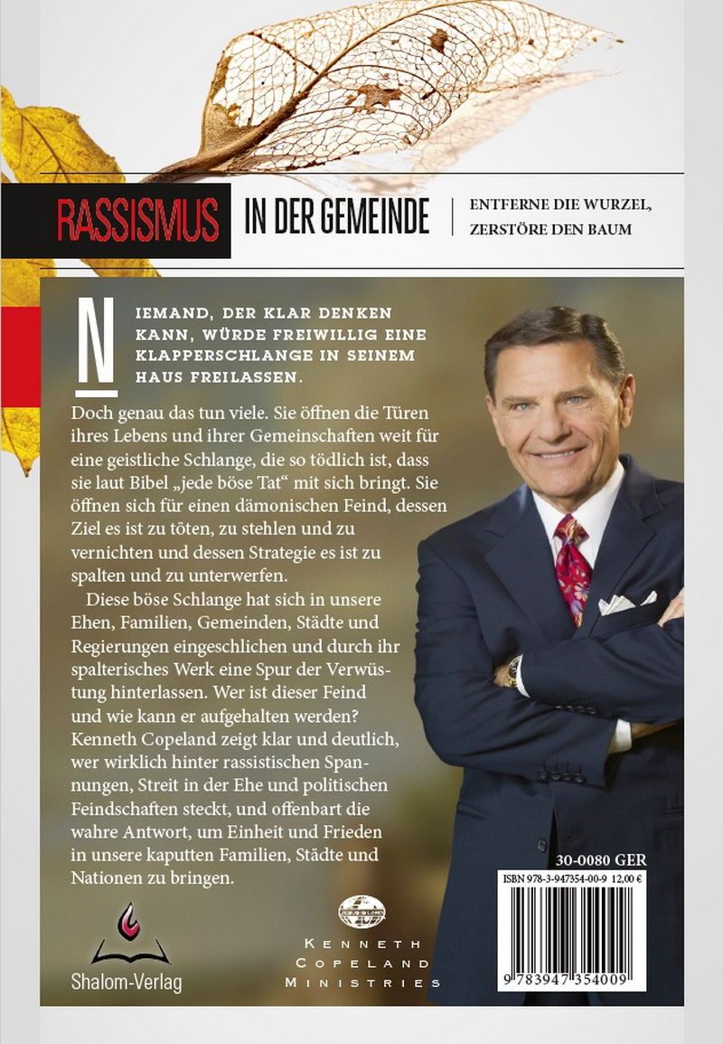 Top Angebote - Büchersortiment - Kenneth Copeland: Rassismus in der Gemeinde