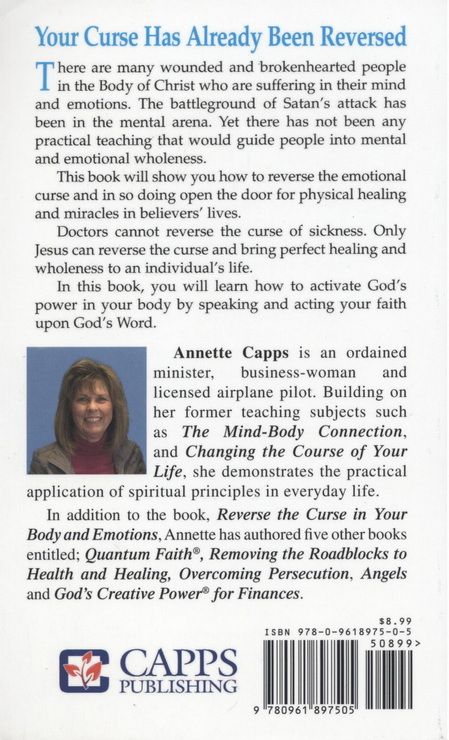 Annette Capps: Reverse the Curse in your Body and Emotions