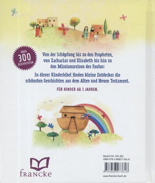 Marion Thomas: Die bunte Francke Kinderbibel für die Kleinen