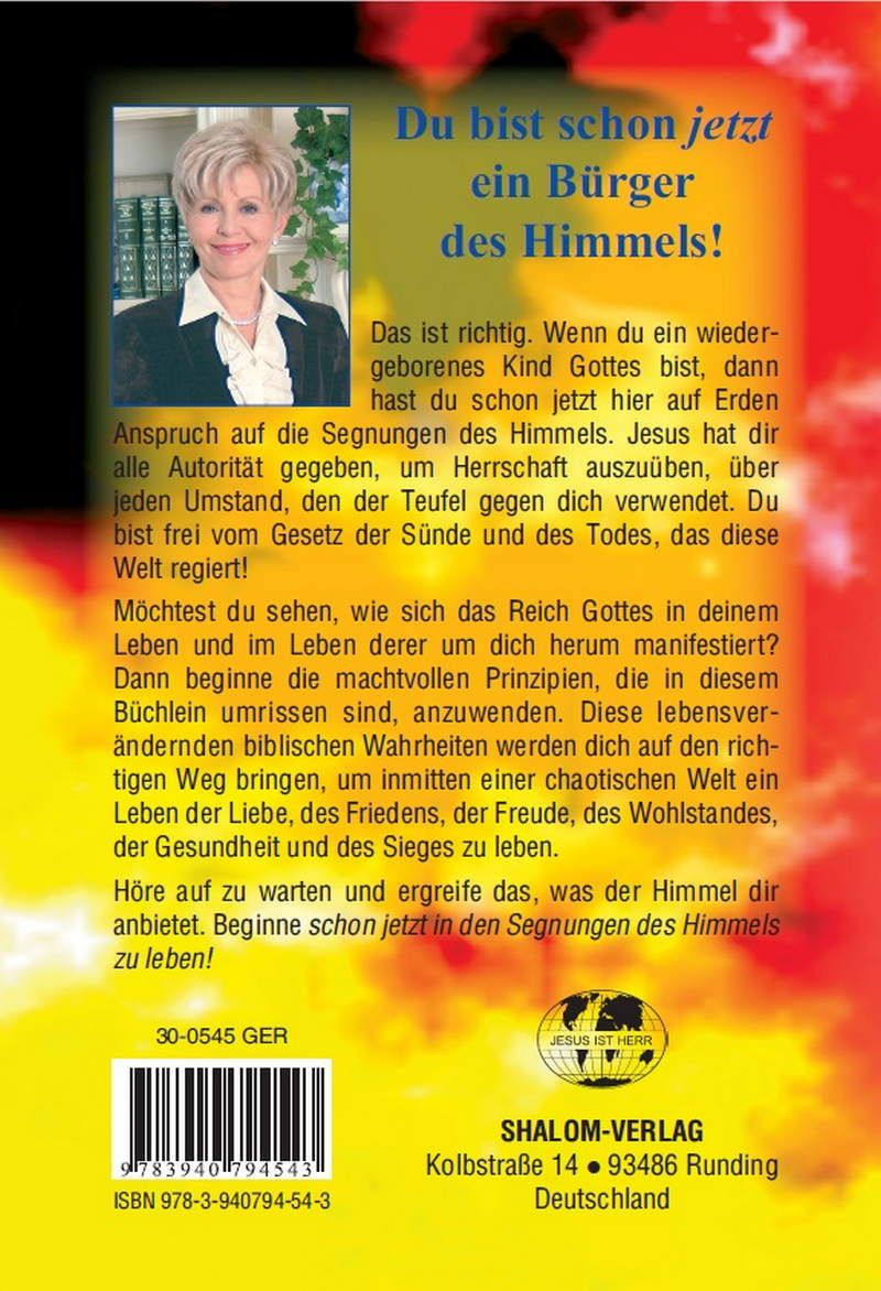 Büchersortiment - Minibücher - Gloria Copeland: Lebe jetzt in den Segnungen des Himmels