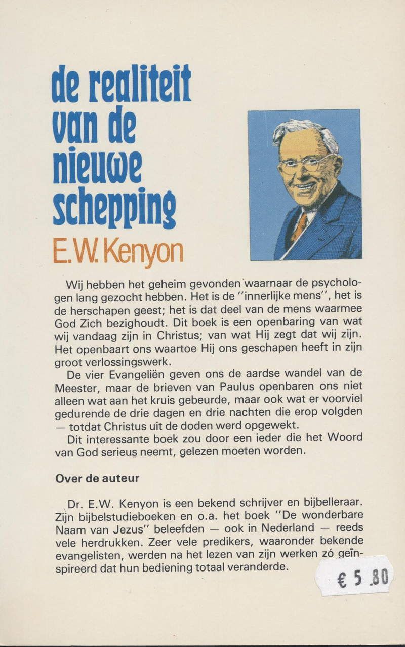 Holländisch - E.W. Kenyon: De realiteit van de nieuwe schepping