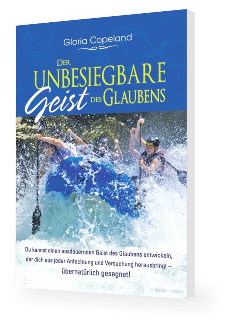 Büchersortiment - Minibücher - Gloria Copeland: Der unbesiegbare Geist des Glaubens