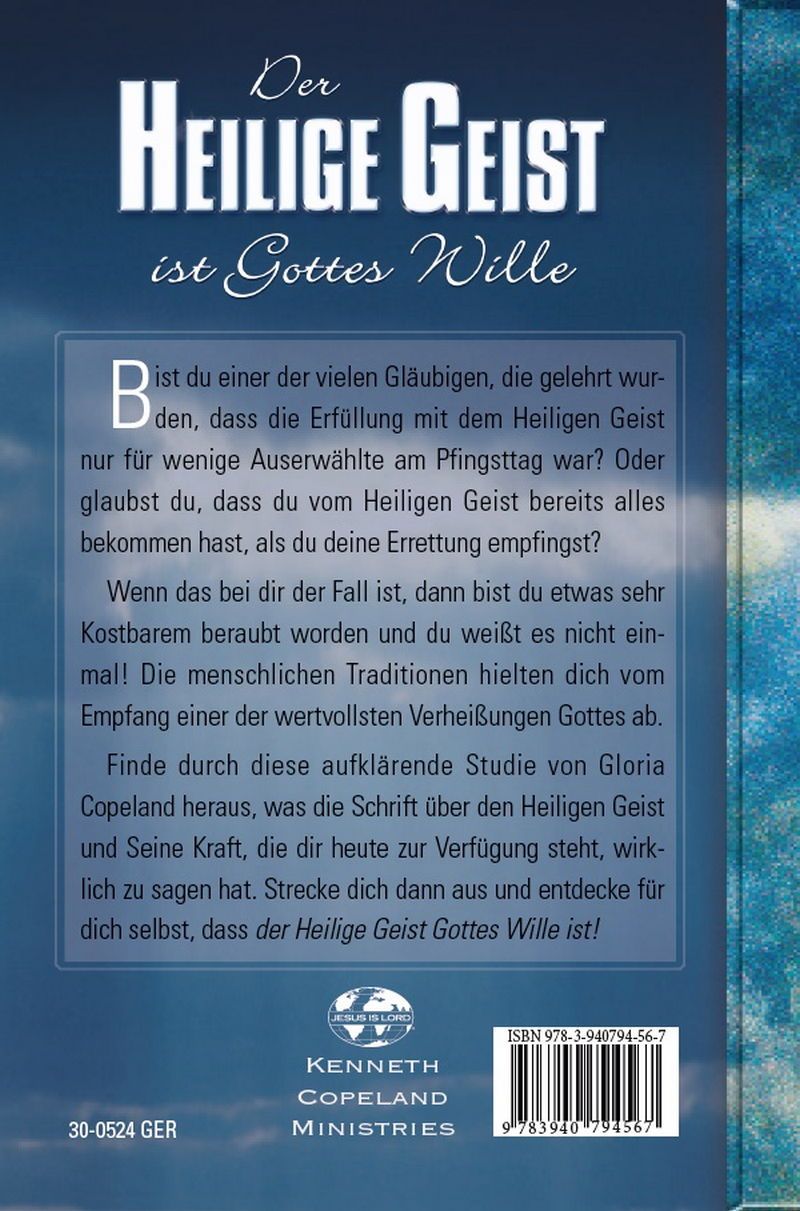 Büchersortiment - Minibücher - Gloria Copeland: Der Heilige Geist ist Gottes Wille