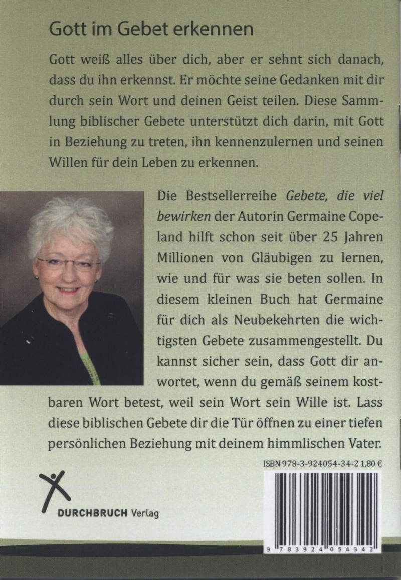 Büchersortiment - Minibücher - Germaine Copeland: Wirksame Gebete für Neubekehrte