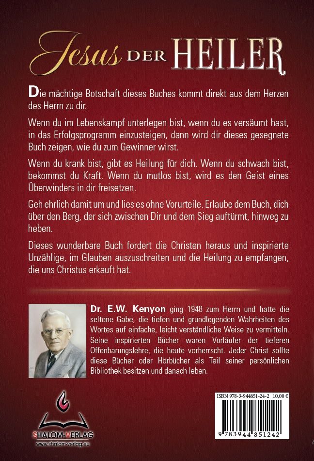 Büchersortiment - E.W. Kenyon: Jesus, der Heiler