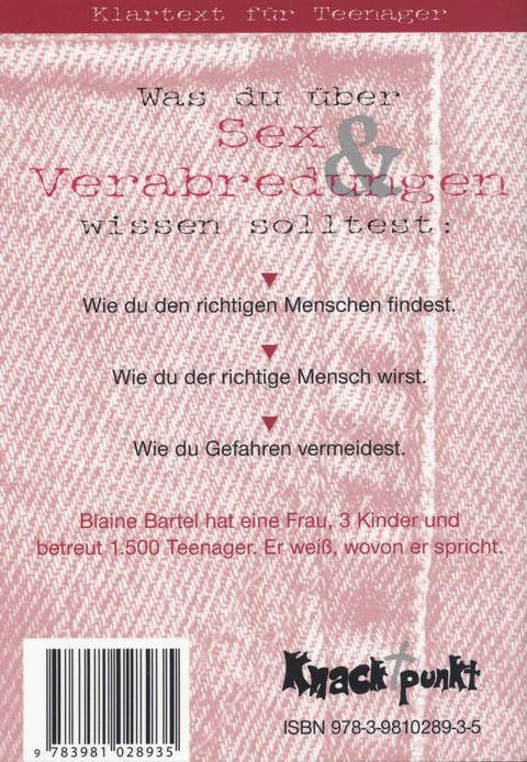 Kinder- & Jugendbücher - Minibücher - Blaine Bartel: Sex & Verabredungen