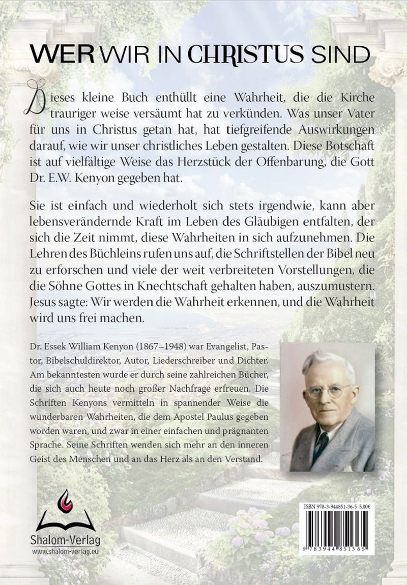 Büchersortiment - E.W. Kenyon: Wer wir in Christus sind