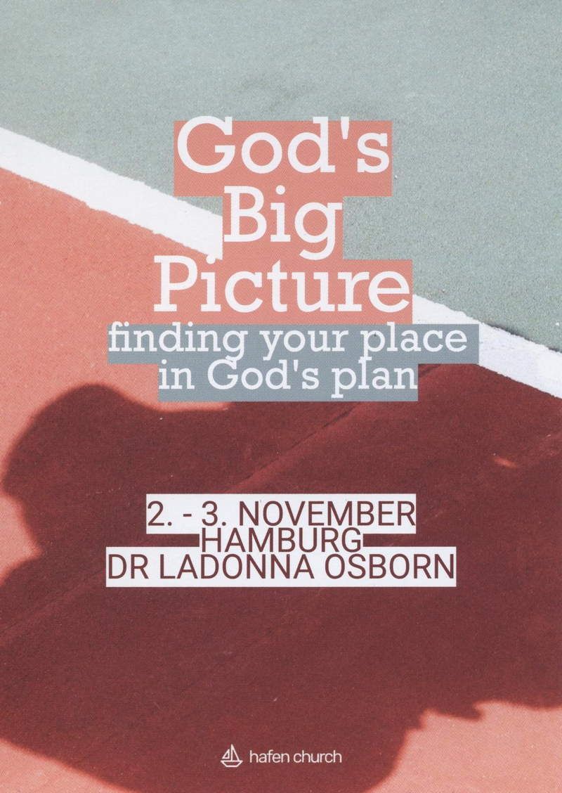 LaDonna C. Osborn: God´s Big Picture (Stick)