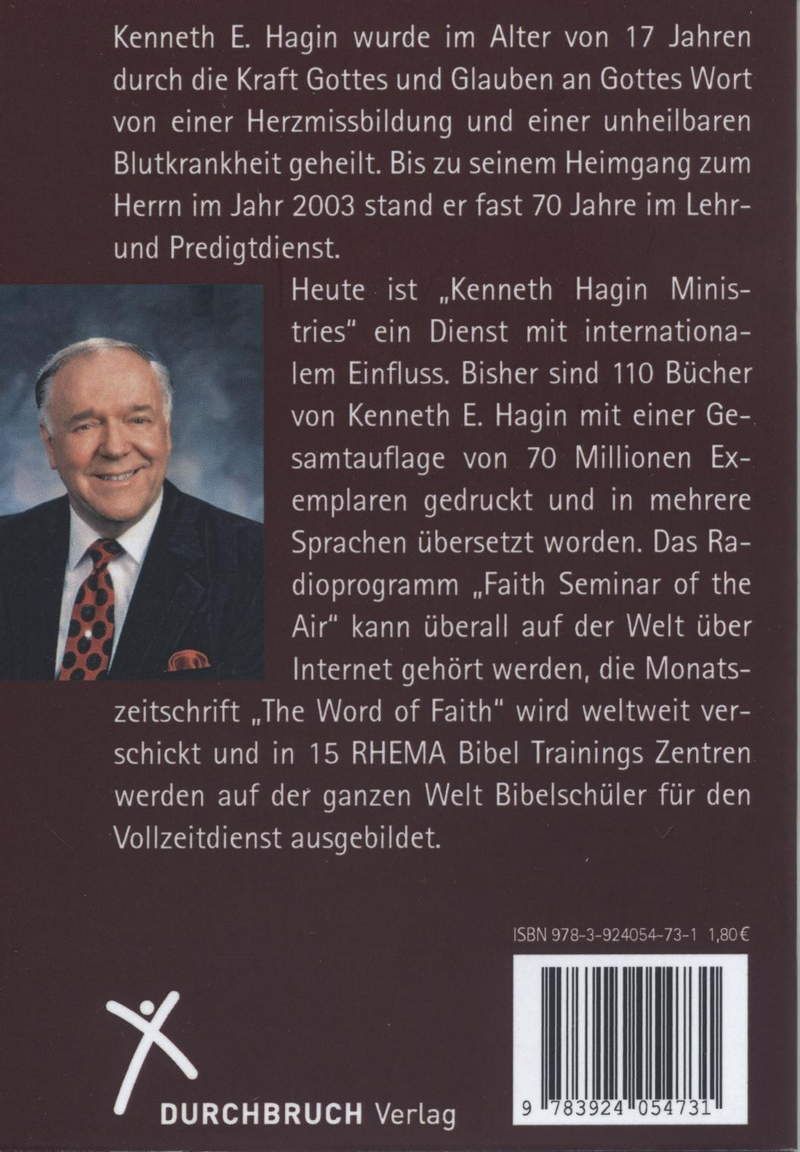 Büchersortiment - Minibücher - Kenneth E. Hagin: Wie man seine Heilung behält