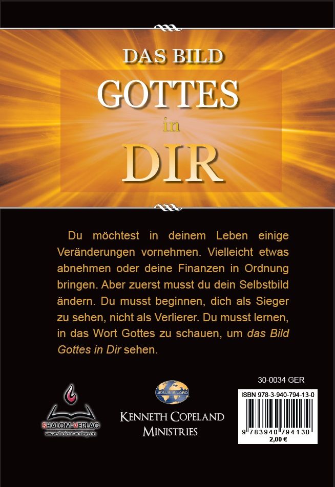 Büchersortiment - Minibücher - Kenneth Copeland: Das Bild Gottes in dir