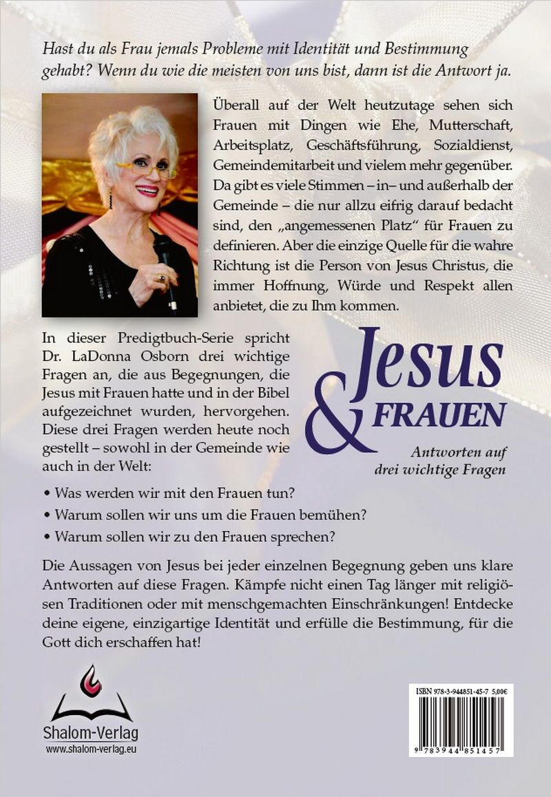 Büchersortiment - LaDonna C. Osborn: Jesus & Frauen