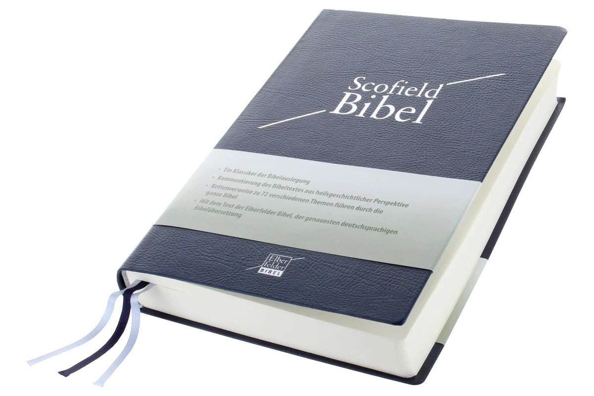 Bibeln - Scofield-Bibel - revidierte Elberfelder - Kunstleder