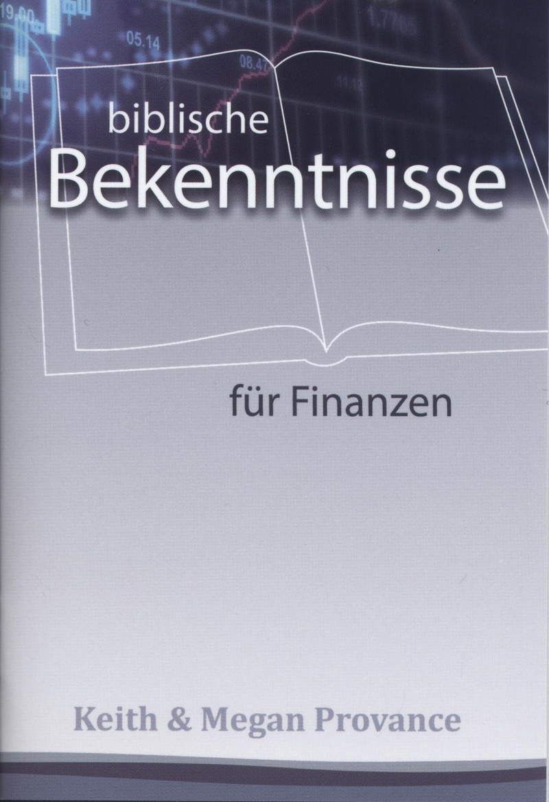 Büchersortiment - Minibücher - Keith & Megan Provance: Biblische Bekenntnisse für Finanzen