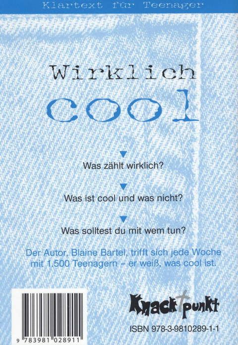 Kinder- & Jugendbücher - Minibücher - Blaine Bartel: Was wirklich cool ist