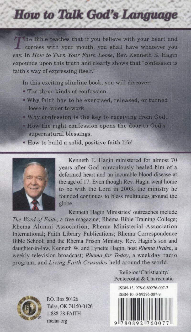 Englische Bücher - Kenneth E. Hagin: How to Turn Your Faith Loose