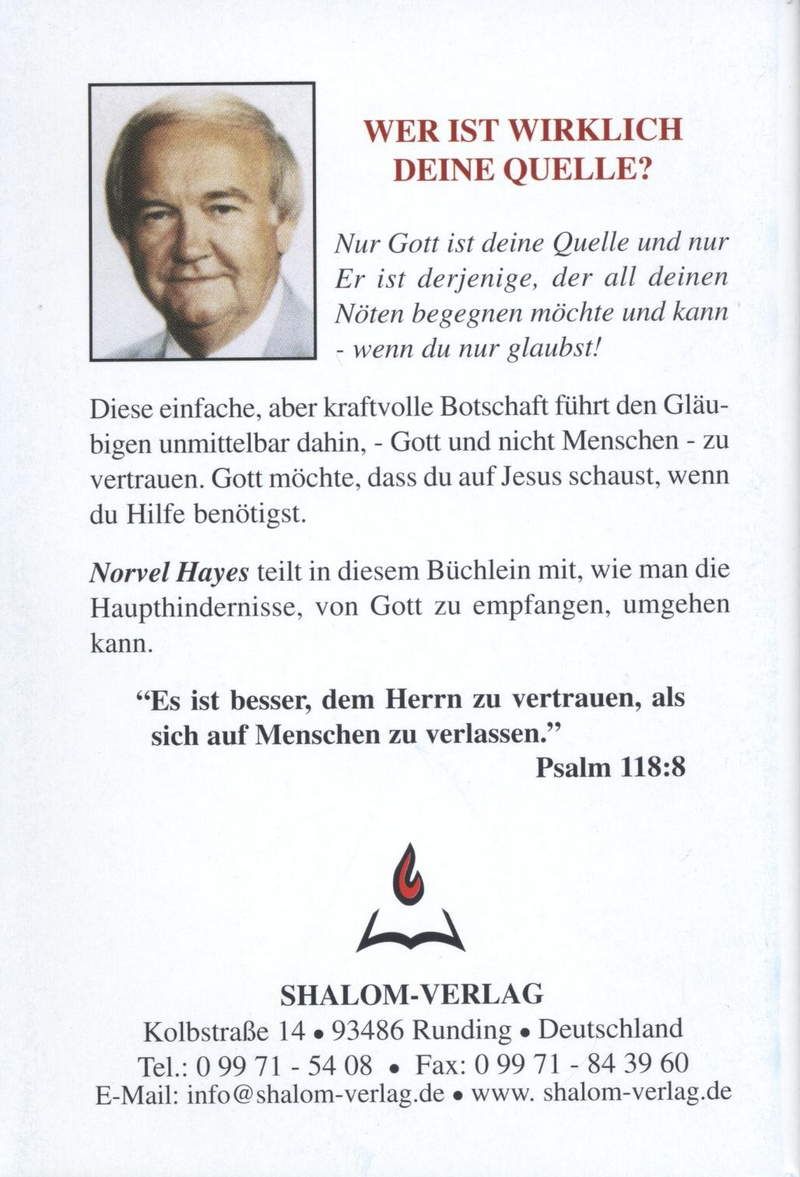 Büchersortiment - Minibücher - Norvel Hayes: Fehlgeleiteter Glaube