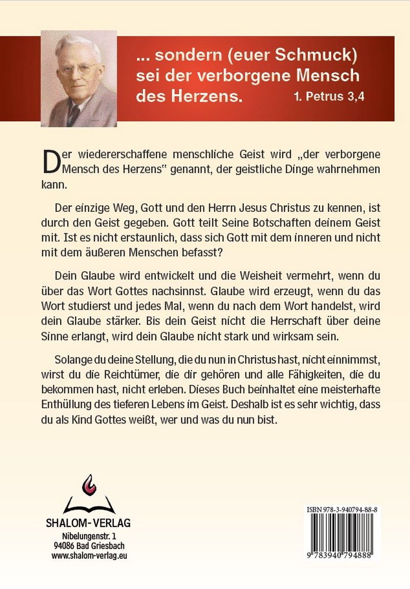 Büchersortiment - E.W. Kenyon: Der verborgene Mensch des Herzens