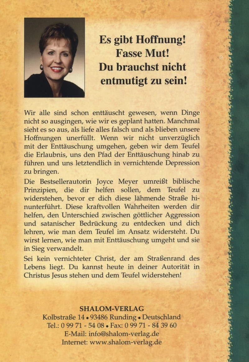 Büchersortiment - Joyce Meyer: Hilfe - ich bin entmutigt!