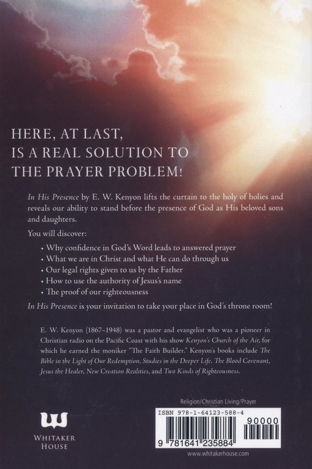 Englische Bücher - E.W. Kenyon: In His Presence - The Secret of Prayer (NEW)