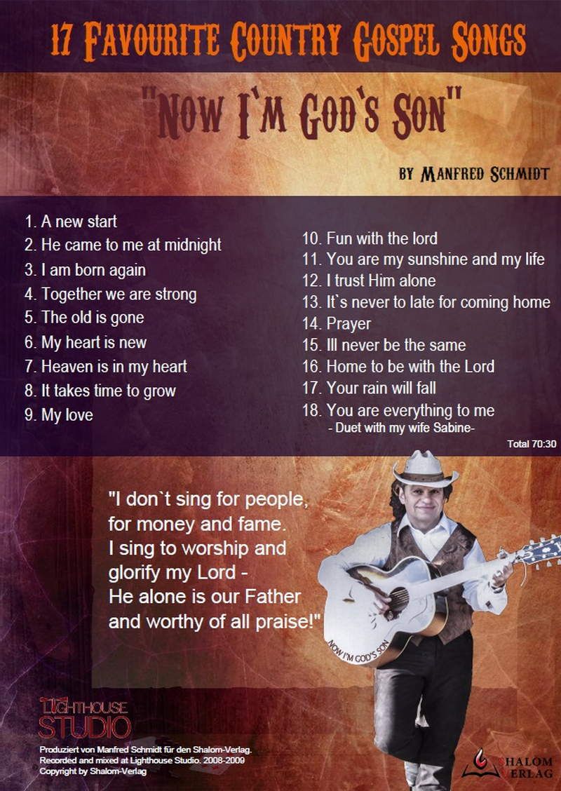 Musik CDs - Manfred Schmidt: 17 Favourite Country Gospel Songs (CD)