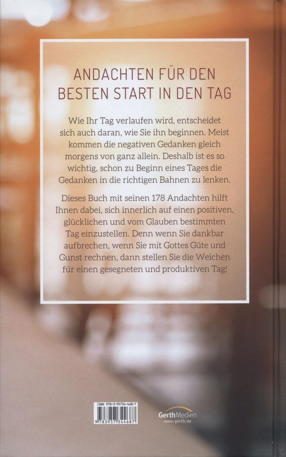 Büchersortiment - Andachtsbücher - Joel Osteen: Guten Morgen, Hoffnung!