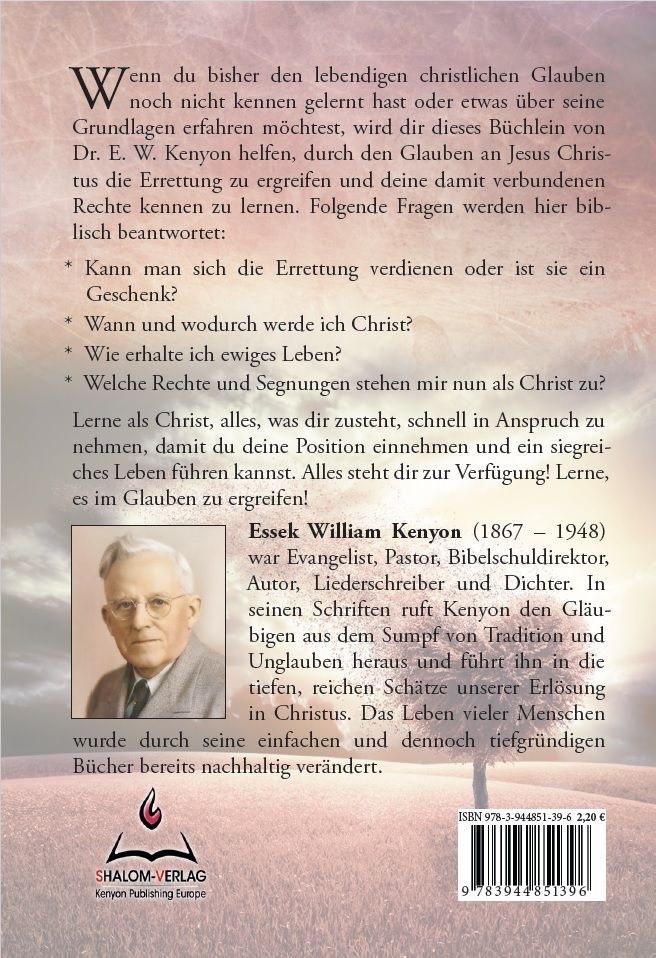 Büchersortiment - Minibücher - E.W. Kenyon: Wie man Christ wird & Nimm in Anspruch was dir gehört