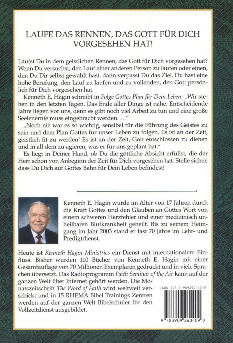 Büchersortiment - Kenneth E. Hagin: Folge Gottes Plan für dein Leben